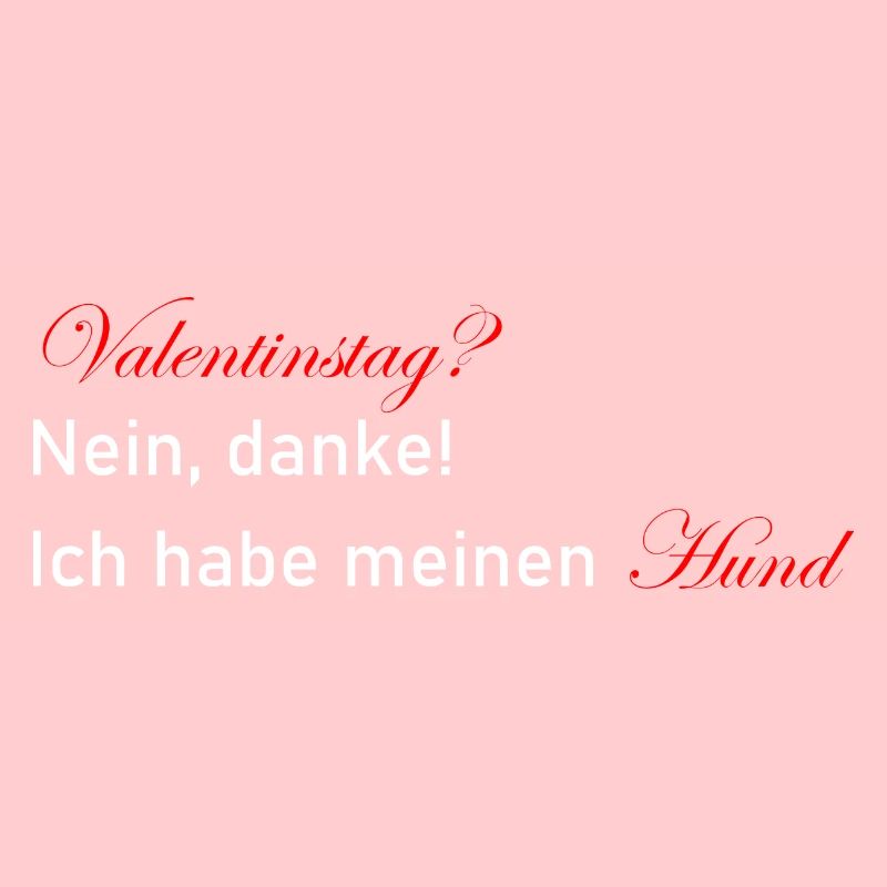 Valentinstag Hündchen Wau Geschenk Geschenkidee