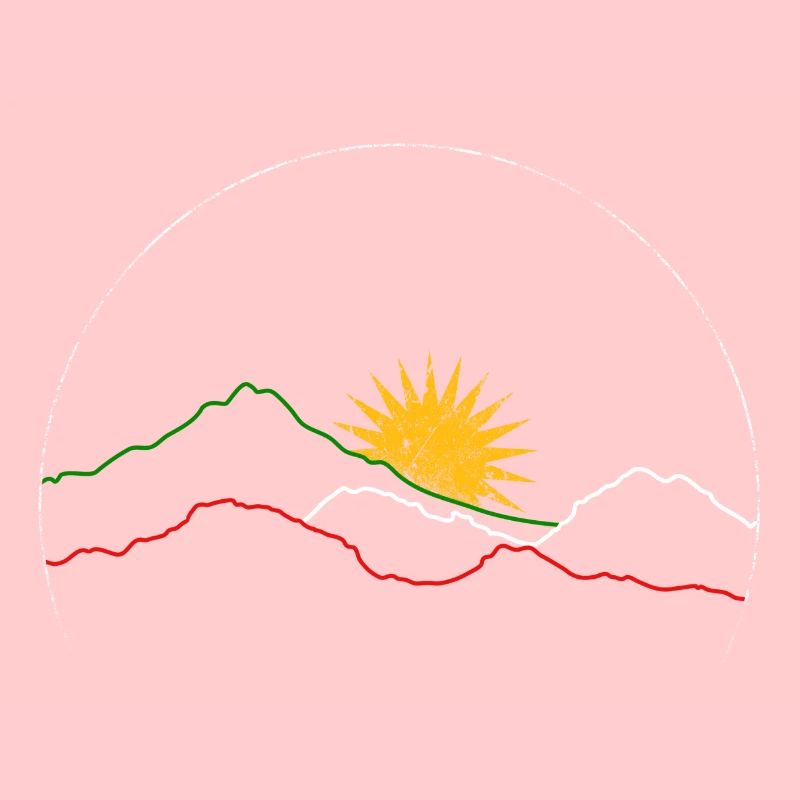 Sunrise mountains