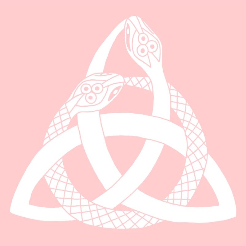 Serpents blancs et symbole celte