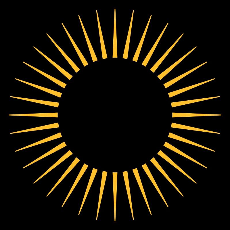 Rays,wreath, sun, your design, frame, text