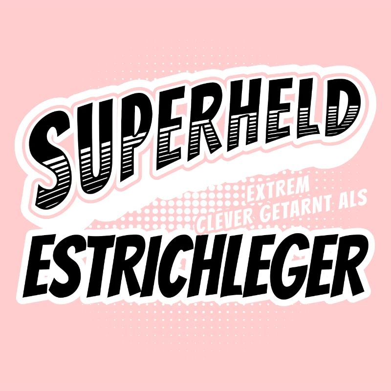 Superheld, clever getarnt als Estrichleger