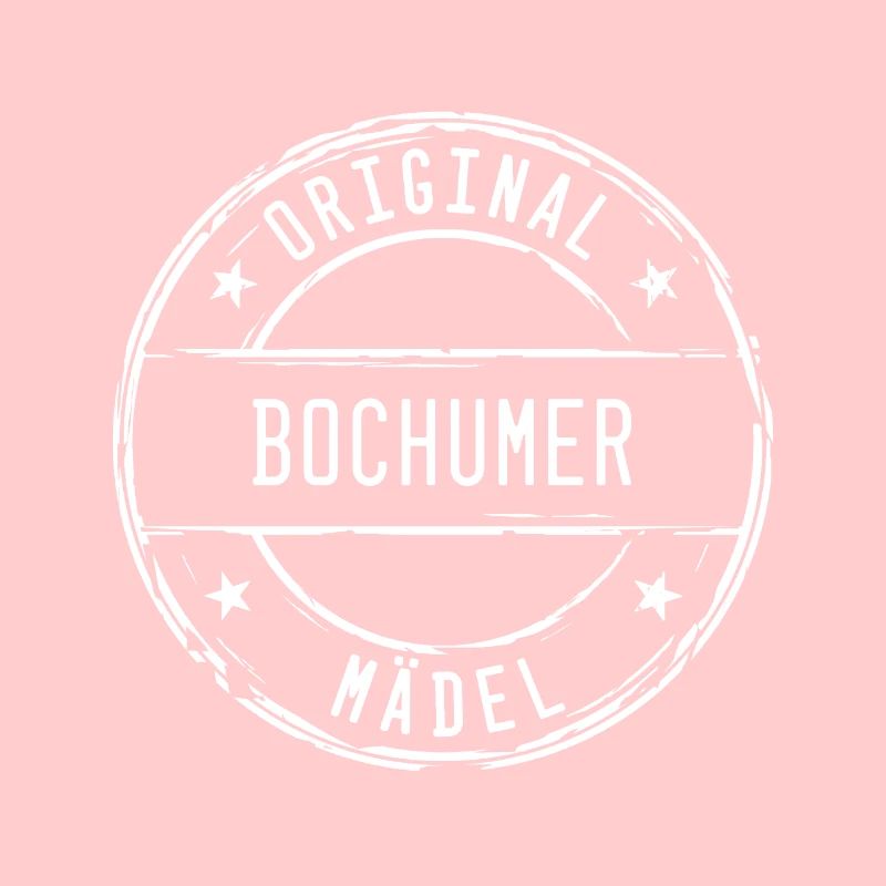 Bochum Bochumer Frau Mädel Mädchen Stempel