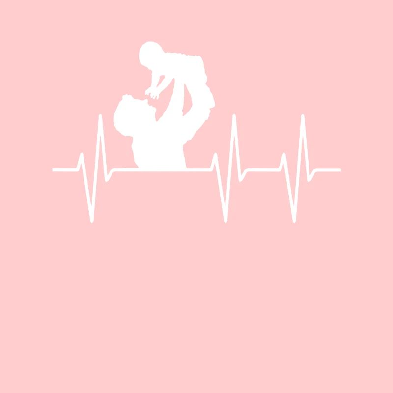 Werdender Vater Herzschlag Herzfrequenz Liebe