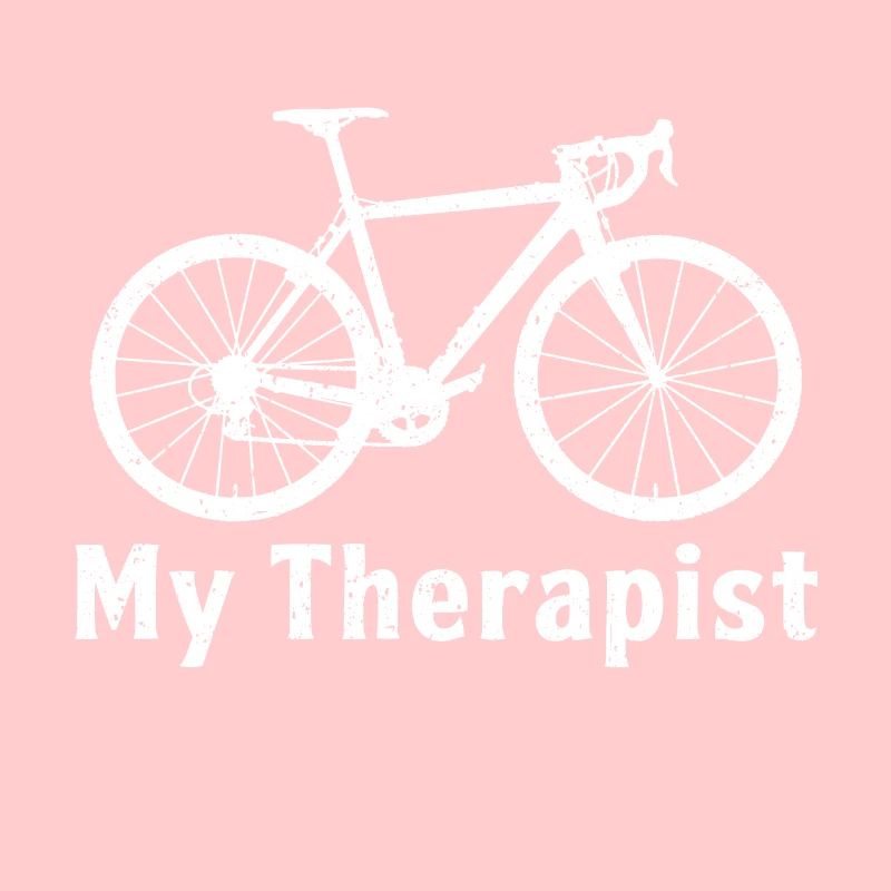 Mon thérapeute drôle de cycliste cycliste