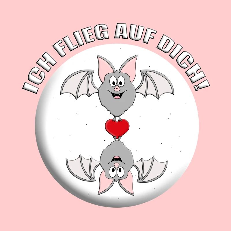 ICH FLIEG AUF DICH! - FLEDERMÄUSE - LIEBE - HERZ