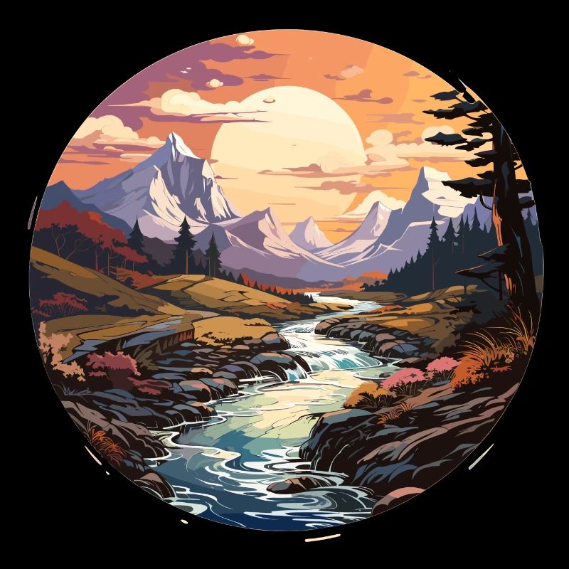 Paysage - Illustration