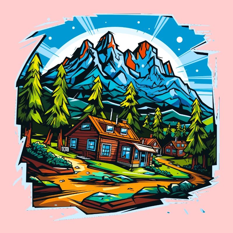 Paysage - Illustration