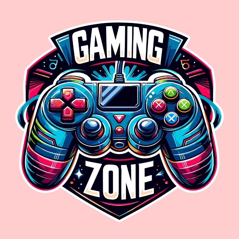 Gaming Zone - Controller Illustration