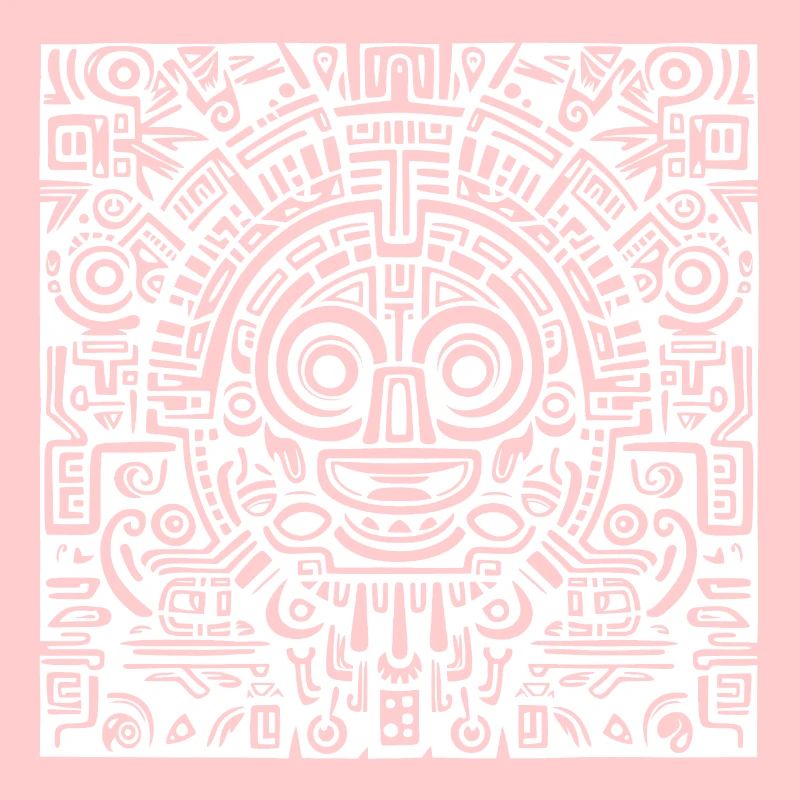 Inca, Aztec, Mayan Pattern, Artwork