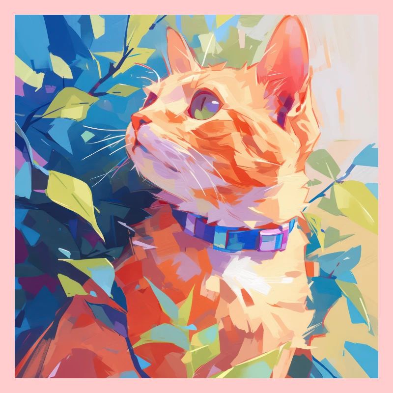 Chat, Motif De Chat