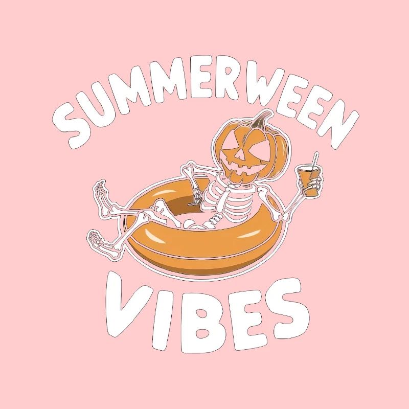 Summerween Vibes Skelett