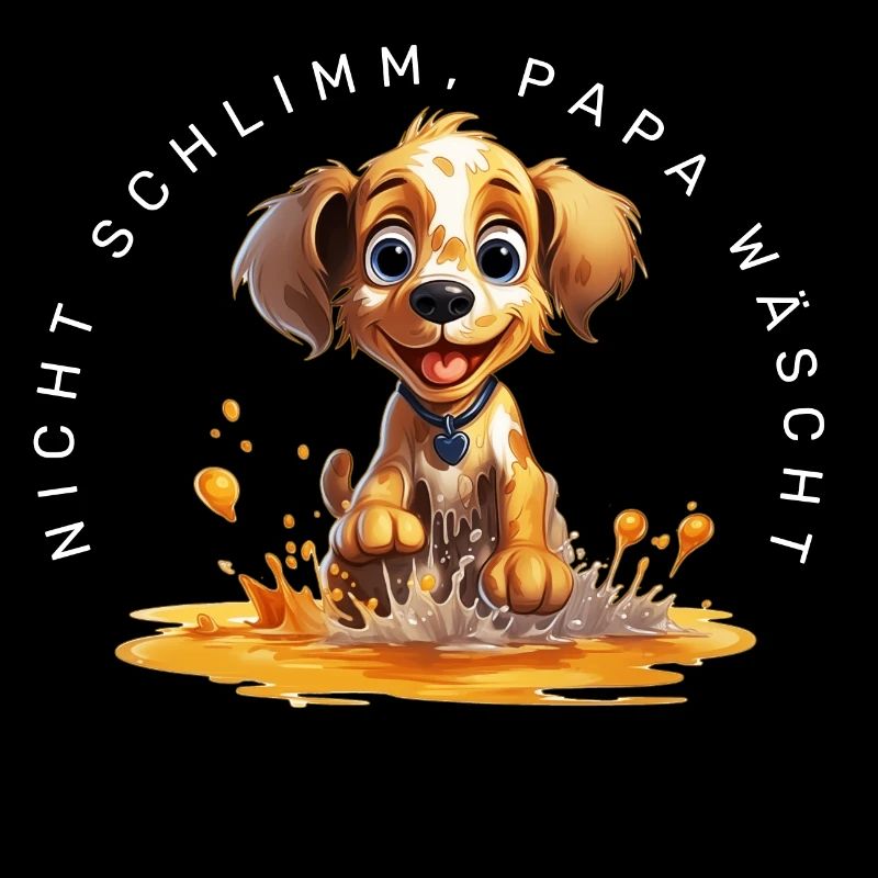 Nicht schlimm, Papa wäscht (Hund)