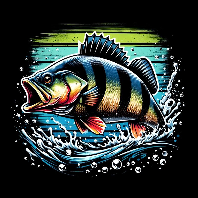 Perch Fishing Predatory Fish