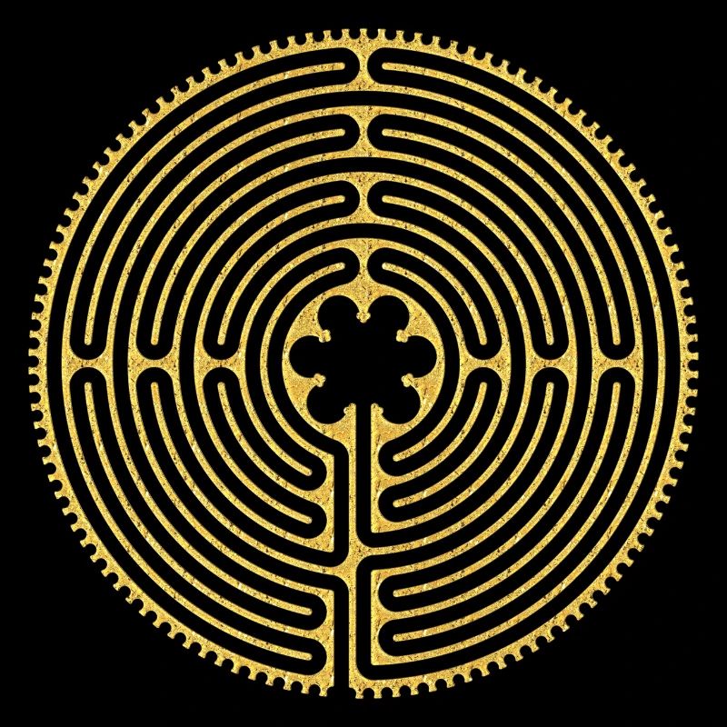 Chartres Labyrinth Long Way 3