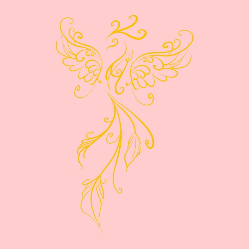 Phoenix legendary firebird "minimalist line"