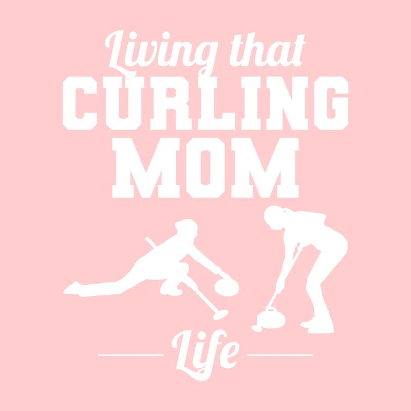 Curling Mama Winter Eissport Curler Muttertag