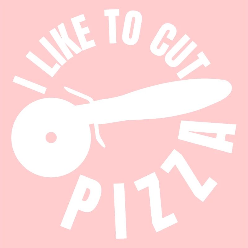 J’aime trancher la pizza