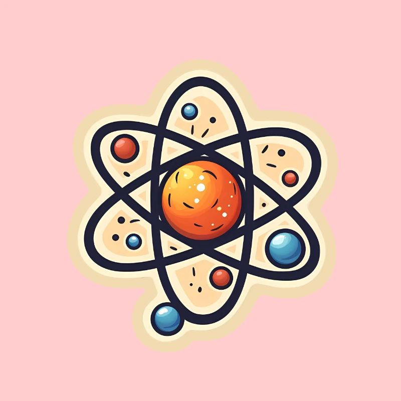 Atom Physik Nerd Atommodel