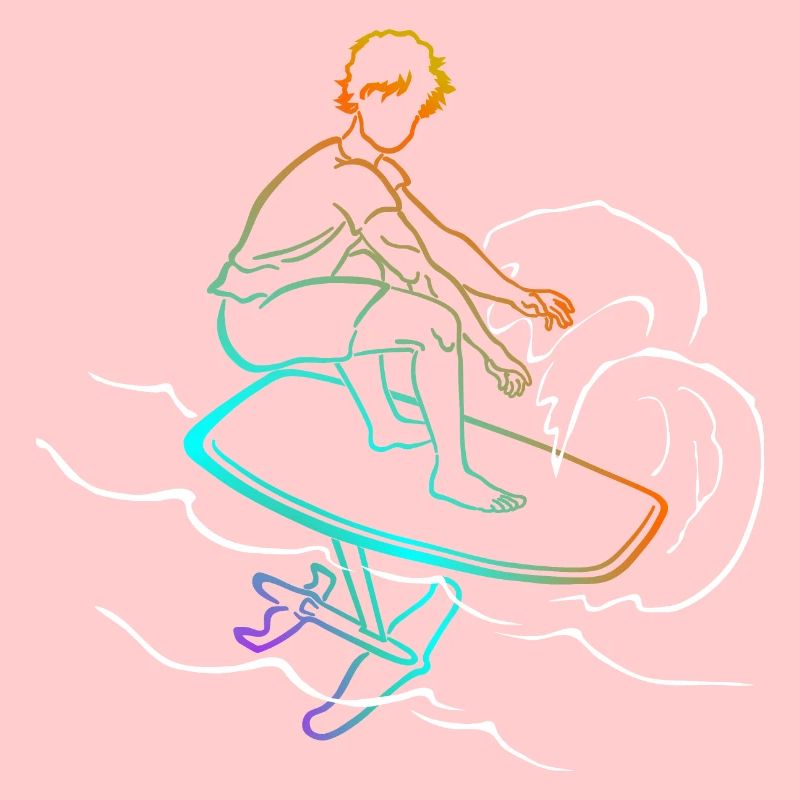 Foil Foiling Wing Sling Surf