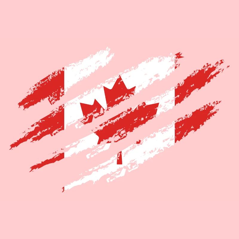 Canada drapeau à gratter feuille d'érable feuille d'érable