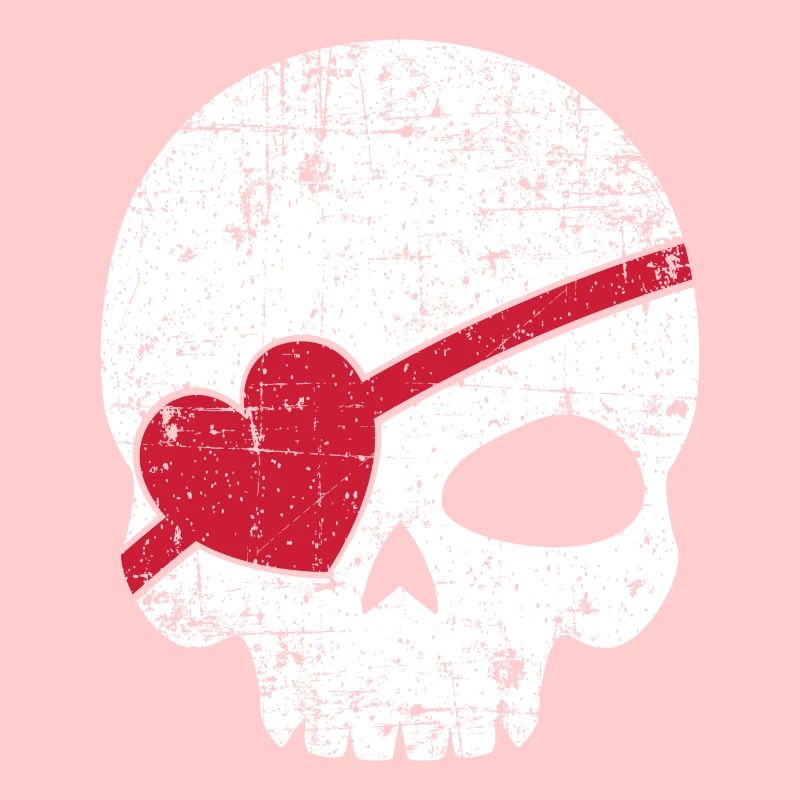 Piracy eye patch pirate skull gift