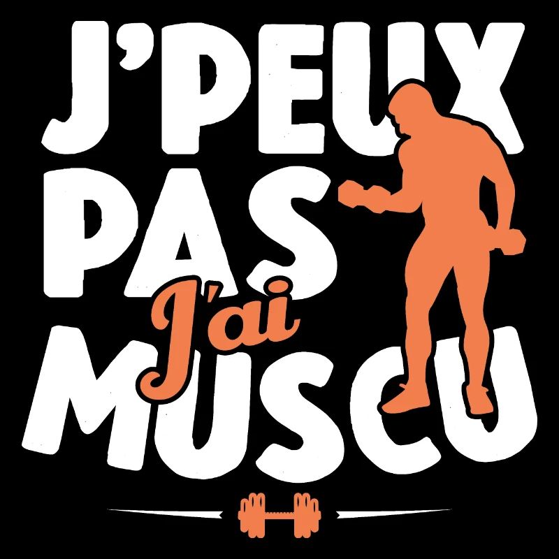 Je Peux Pas J'ai Muscu Cadeau De Gym