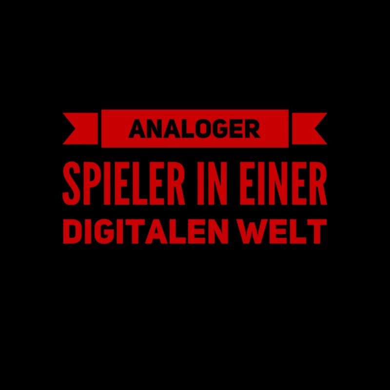 so sieht ein analoger Spieler aus