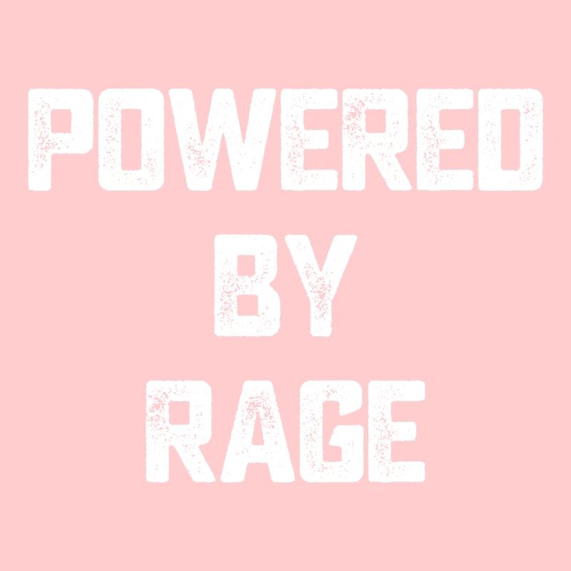 Powered by Rage Motivation Geschenk