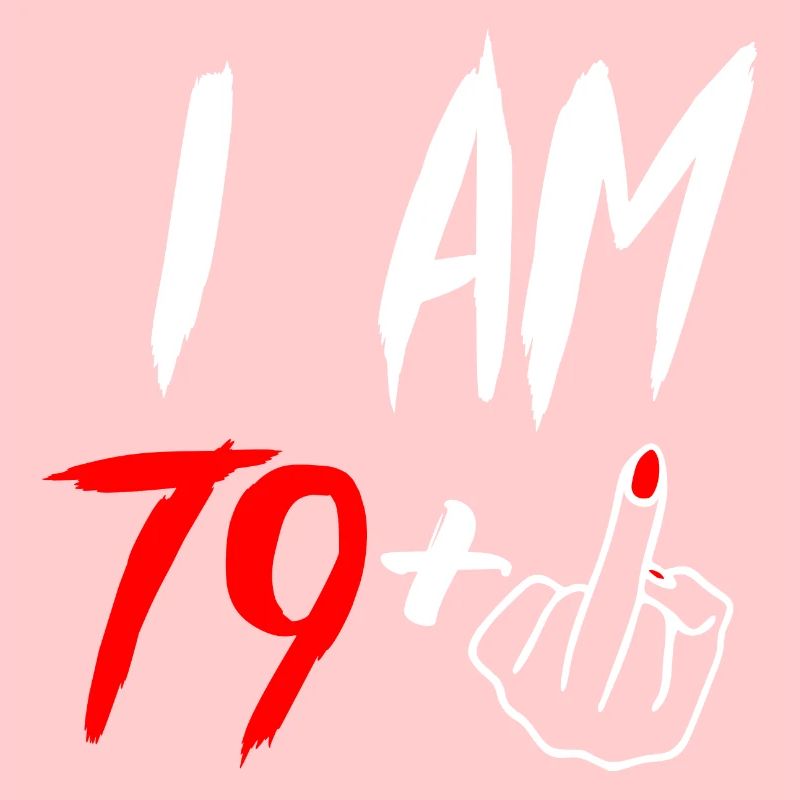 80. Geburtstag Mittelfinger