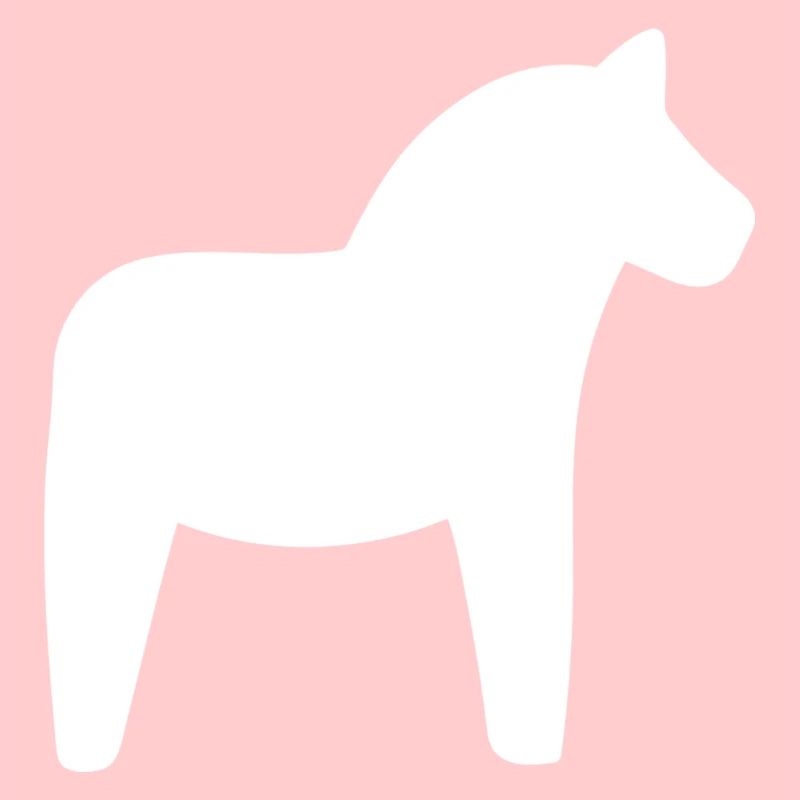 Dalapferd Dalarnapferd Typisch Schwedisch Symbol