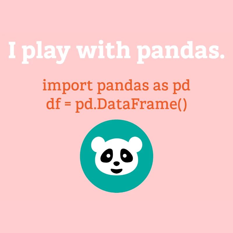 Pandas Datenwissenschaft Informatik Geschenk