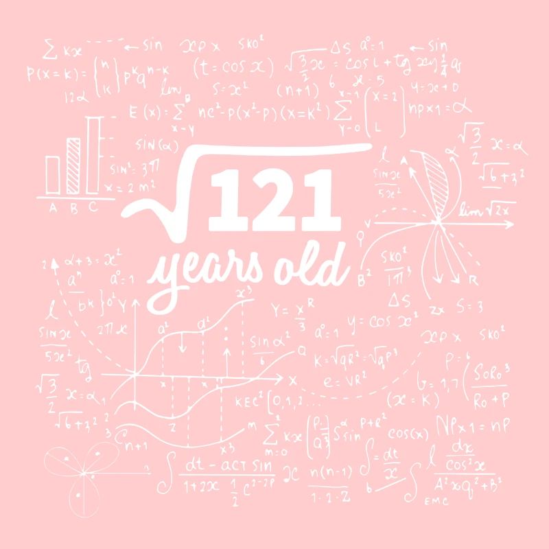SQUARE ROOT 121 = CADEAU D'ANNIVERSAIRE MATH DE 11 ANS