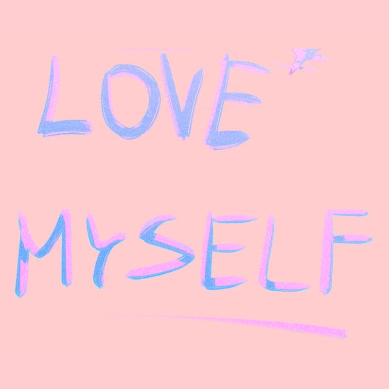 I myself self-love line