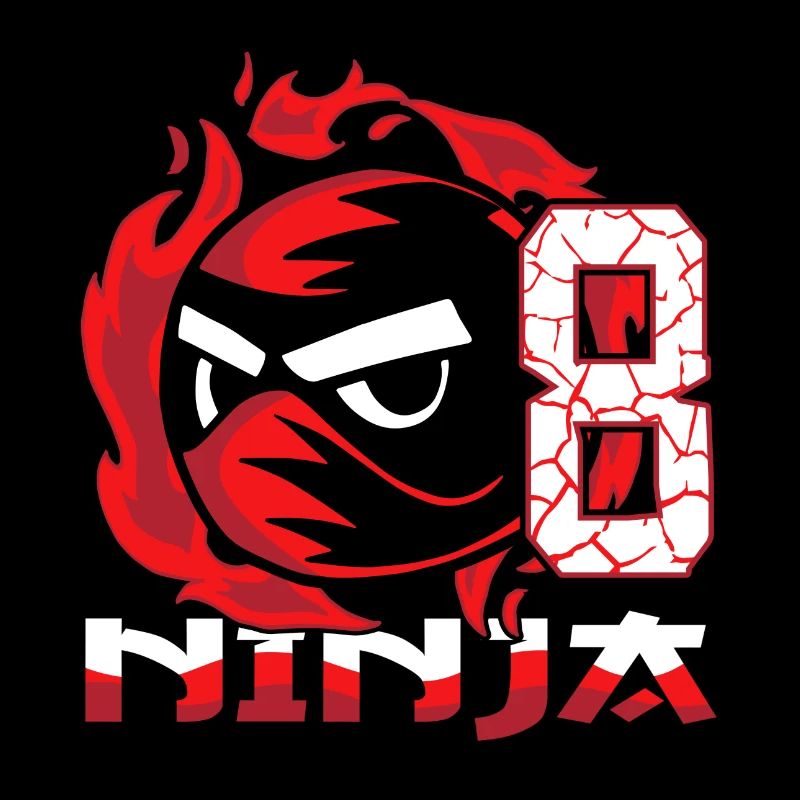 Kinder Ninja 8. Geburtstag Junge 8 Jahre alt