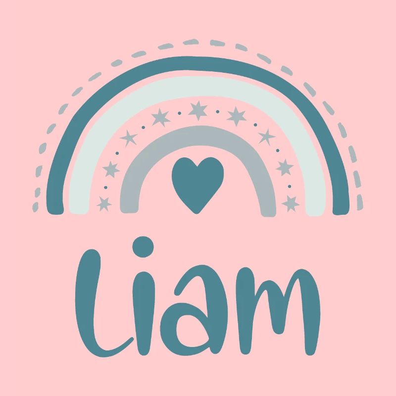 Liam Name Regenbogen