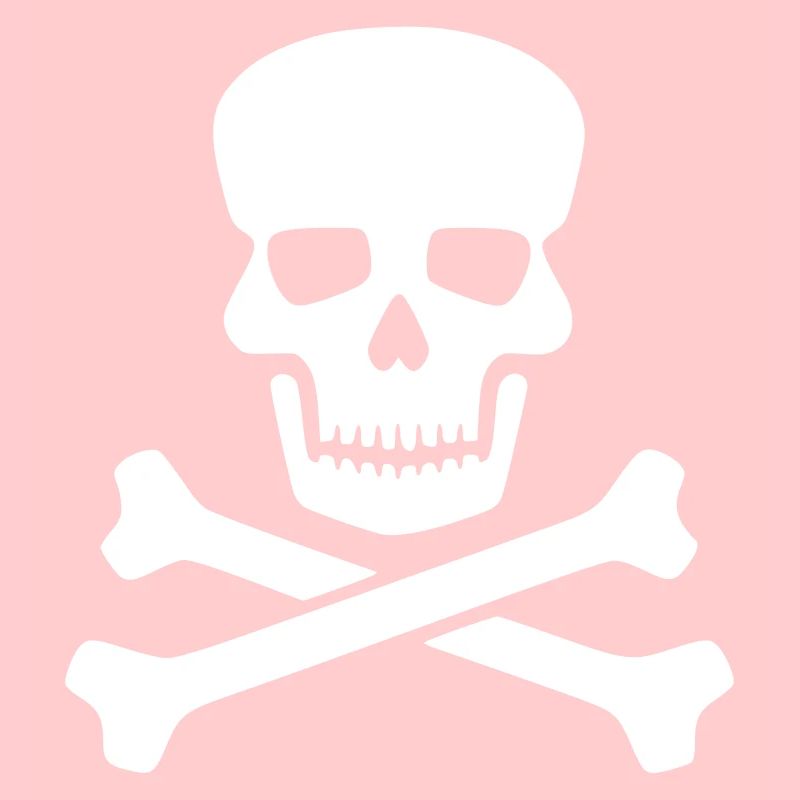 Skull white gift gift idea