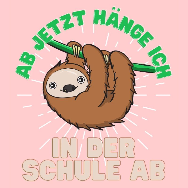 Geschenk zur Einschulung 2021 Schulanfang Faultier