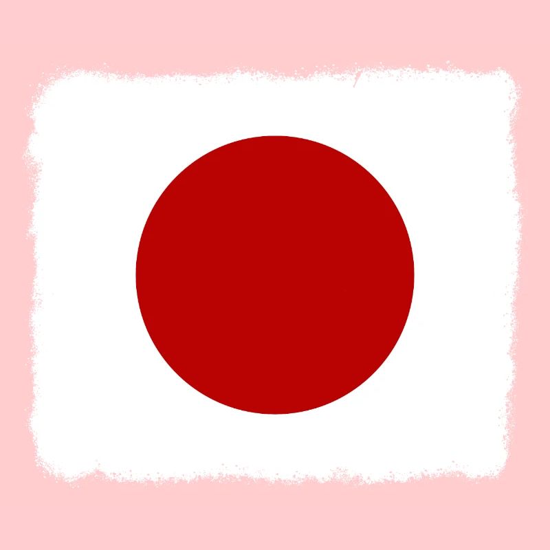 Drapeau du Japon Utilisé Look Nihon Drapeau japonais