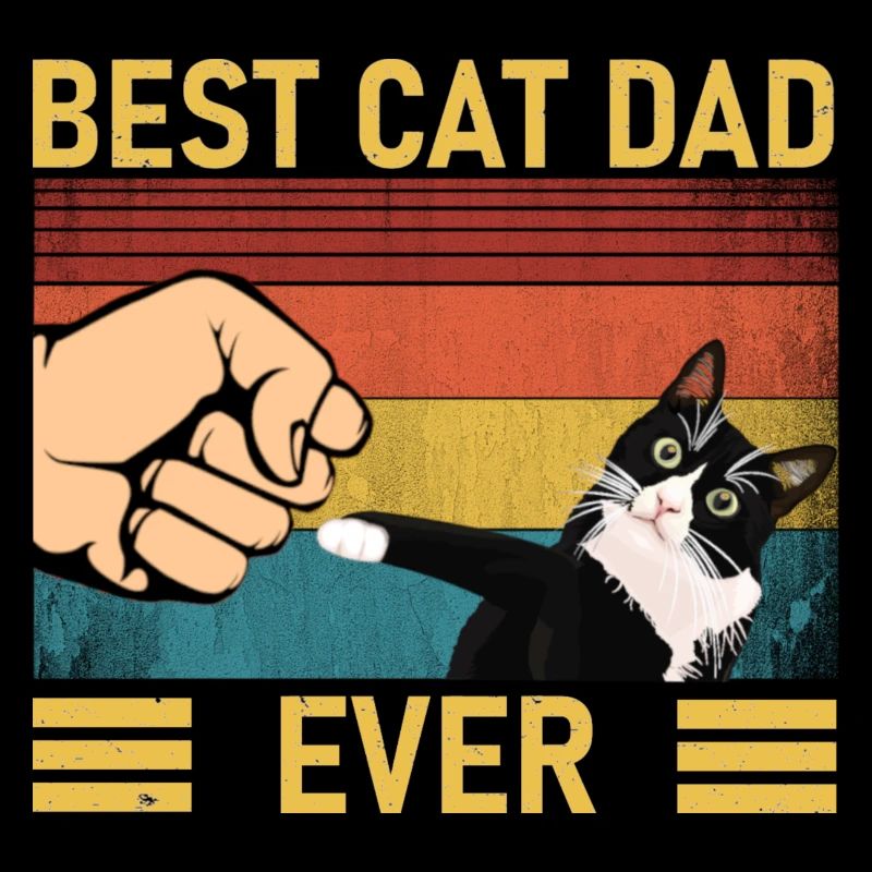 Best Cat Dad Ever Katzenpapa