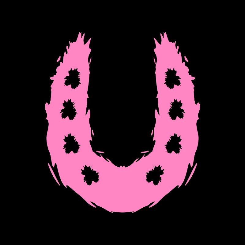 Cheval symbole de fer à cheval