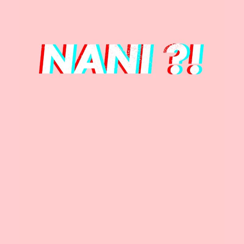 Nani shirt anime meme