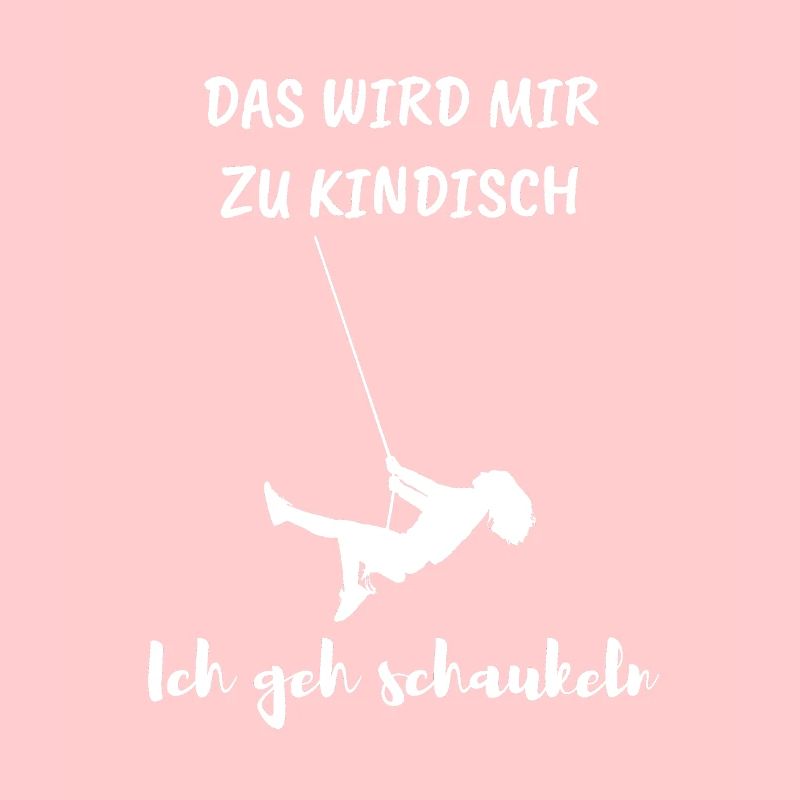 Was wird mir zu kindisch! Ich geh schaukeln!