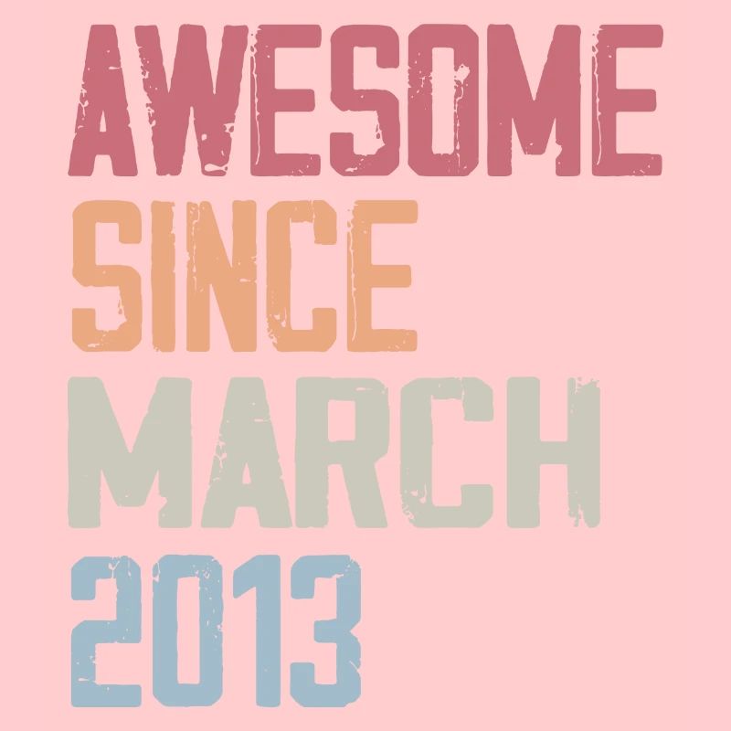 2013 Mars Naissance Anniversaire Mars 2013 Cadeau