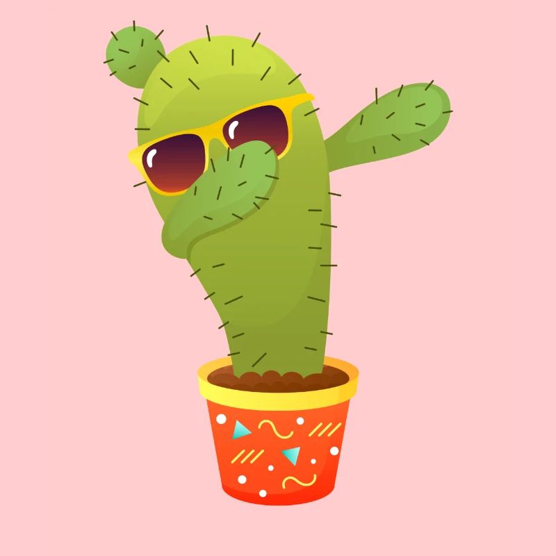 Dabbing Cactus Dab Dance
