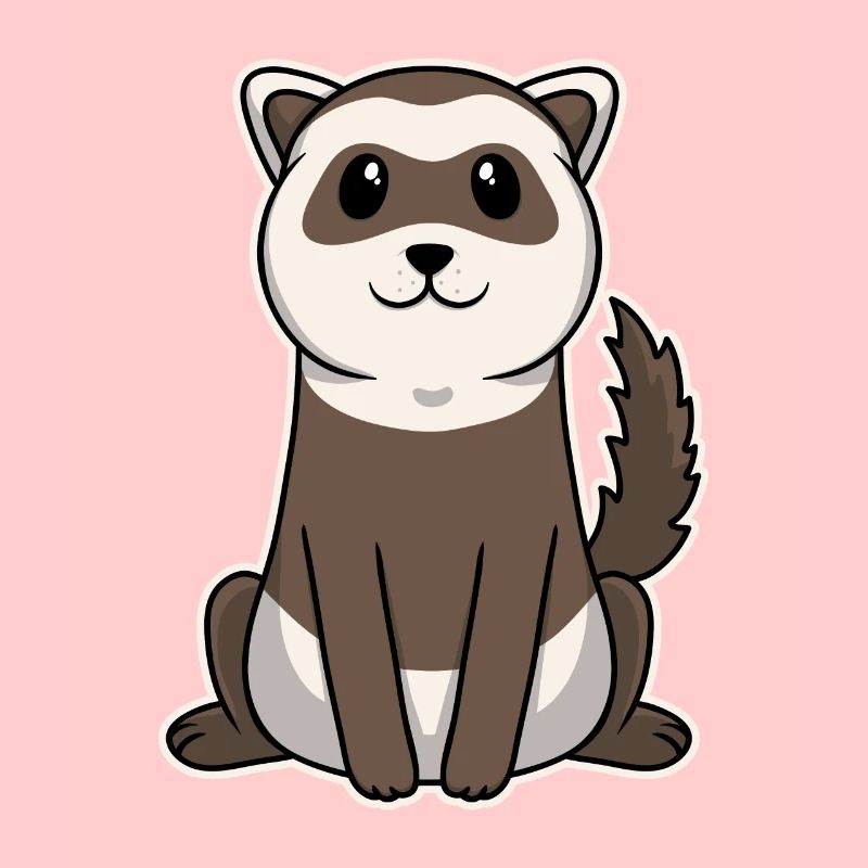 Furet mignon bébé animal