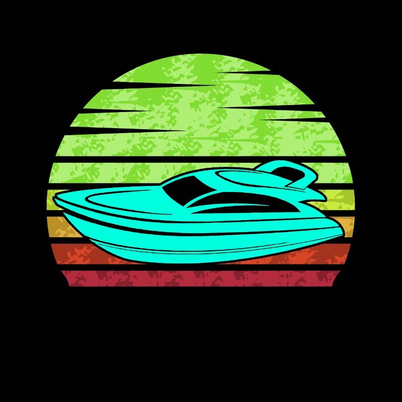 Retro Motorboot