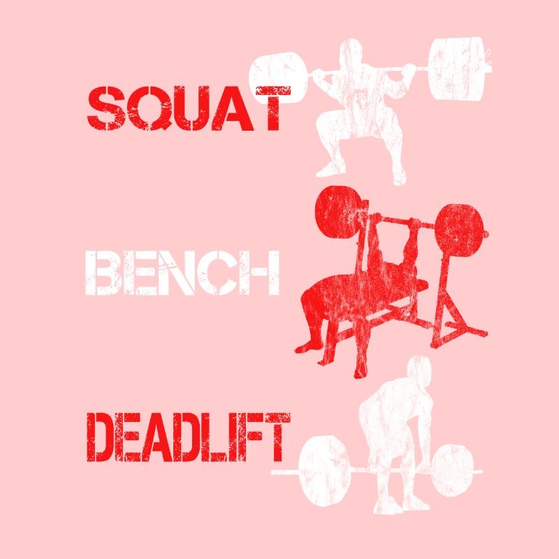 Squat Bench Deadlift - Bodybuilder Training