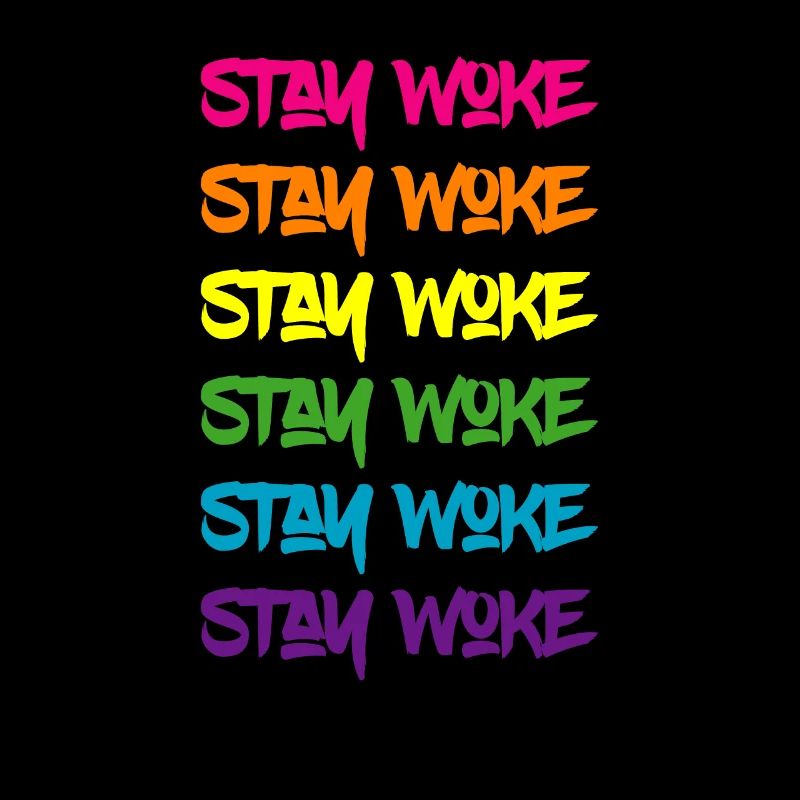 Bleib Woke Pride Rainbow