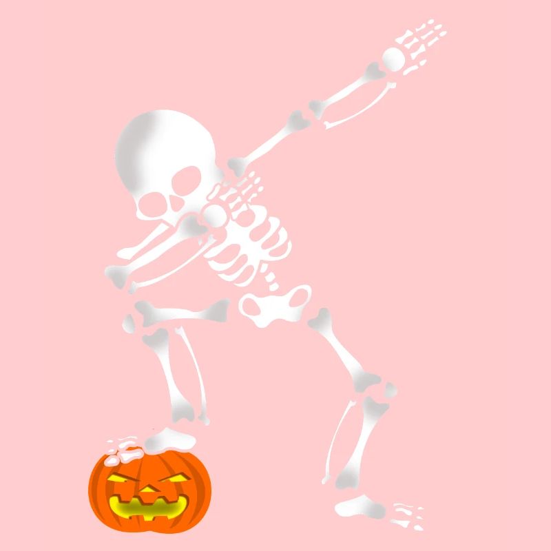 Dabbing Skeleton Halloween Skeleton