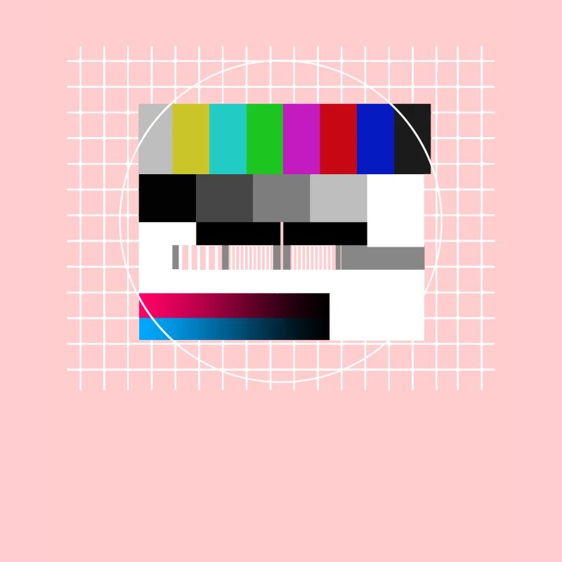 Testbild Retro 80er Jahre Kostüm